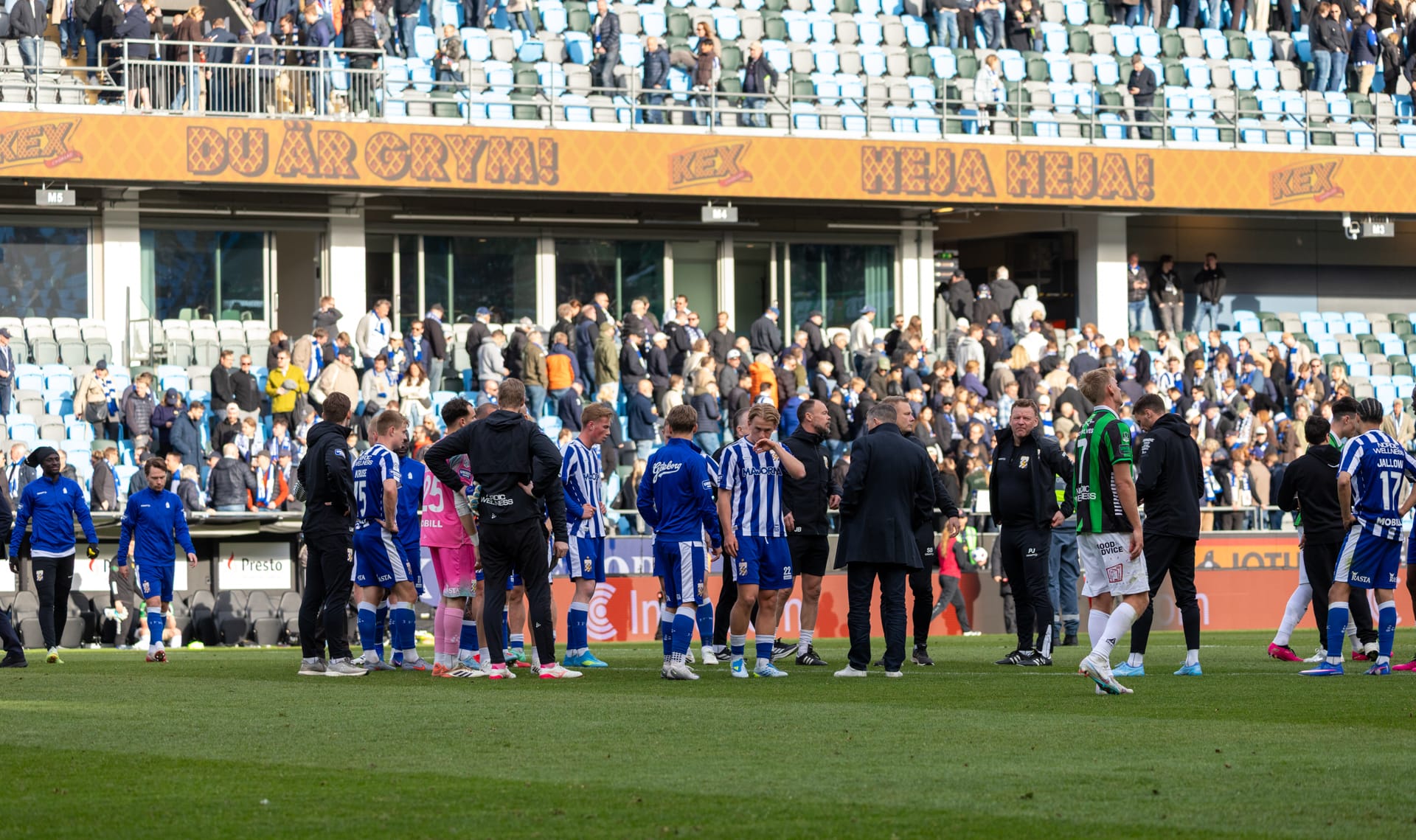 Cykelsparkar och svängningar: IFK Göteborg och GAIS delar på poängen efter dramatik