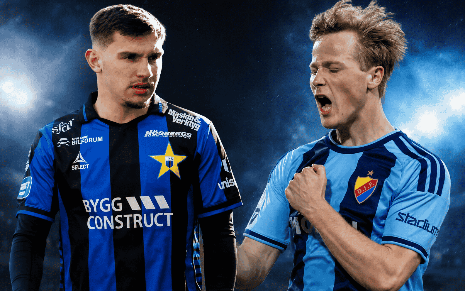 IK Sirius FK chockar Djurgårdens IF i Allsvenskan