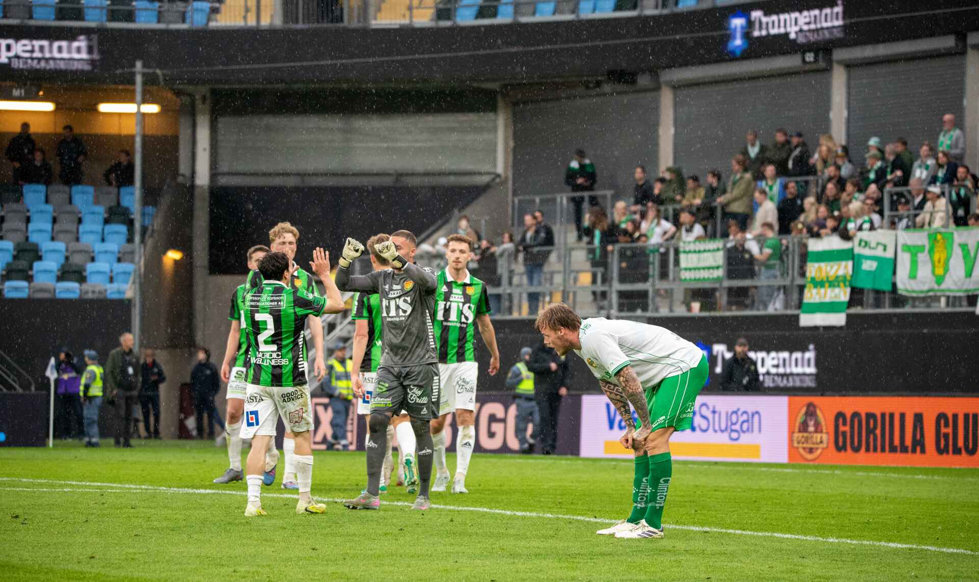 GAIS triumferar över Hammarby IF på Gamla Ullevi, Göteborg