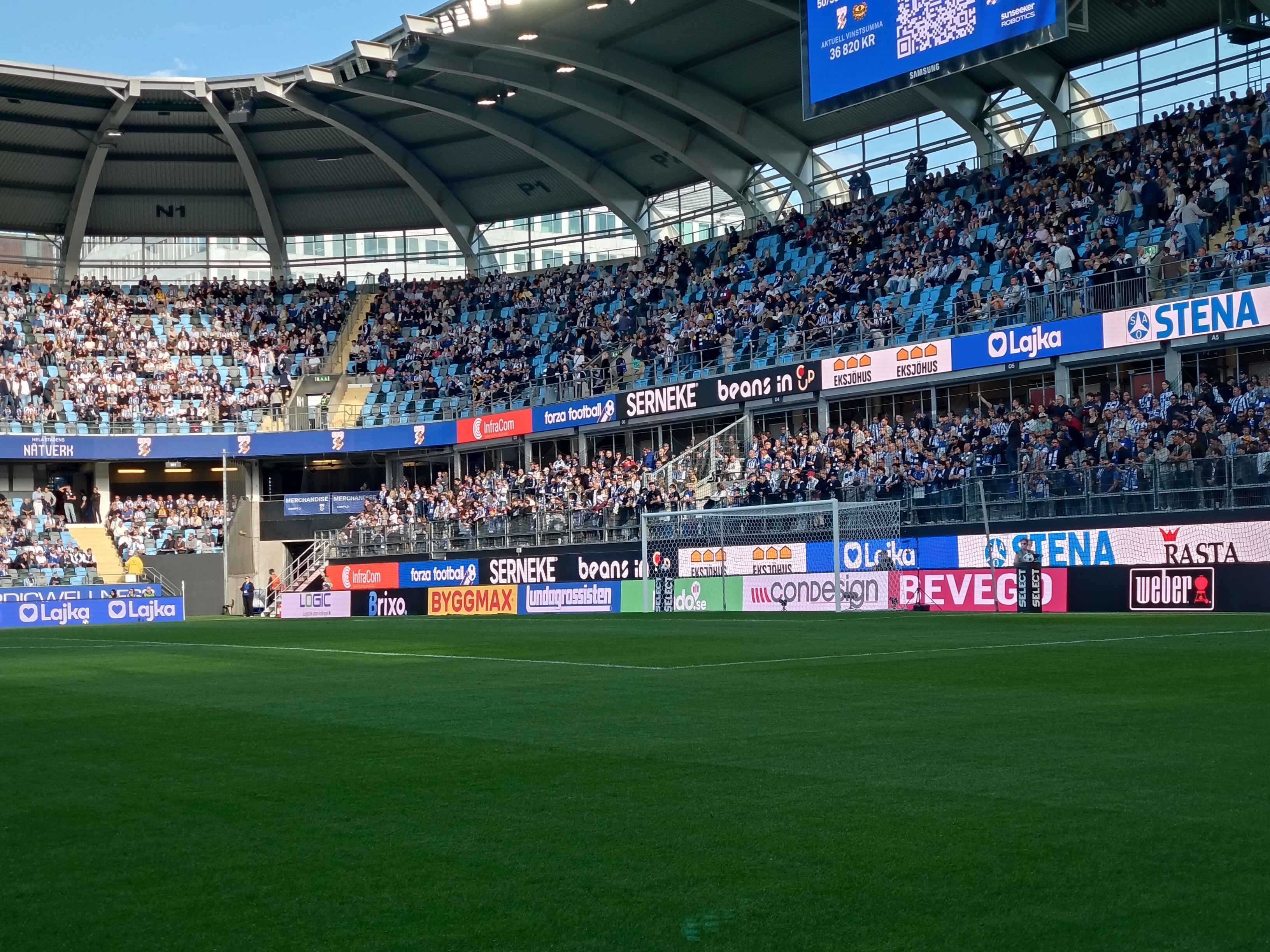 HT: Fortfarande 0-0 mellan IFK Göteborg och Mjällby AIF