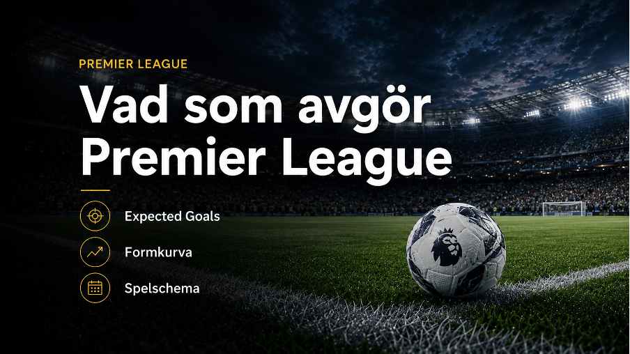 Glöm poängtabellen - här är det som faktiskt avgör Premier League