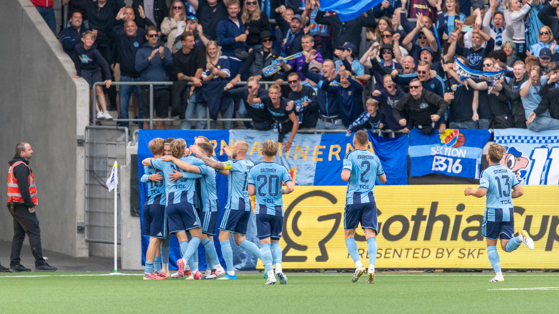 Djurgårdens IF besegrar BK Häcken i högdramatisk match på Nordic Wellness Arena