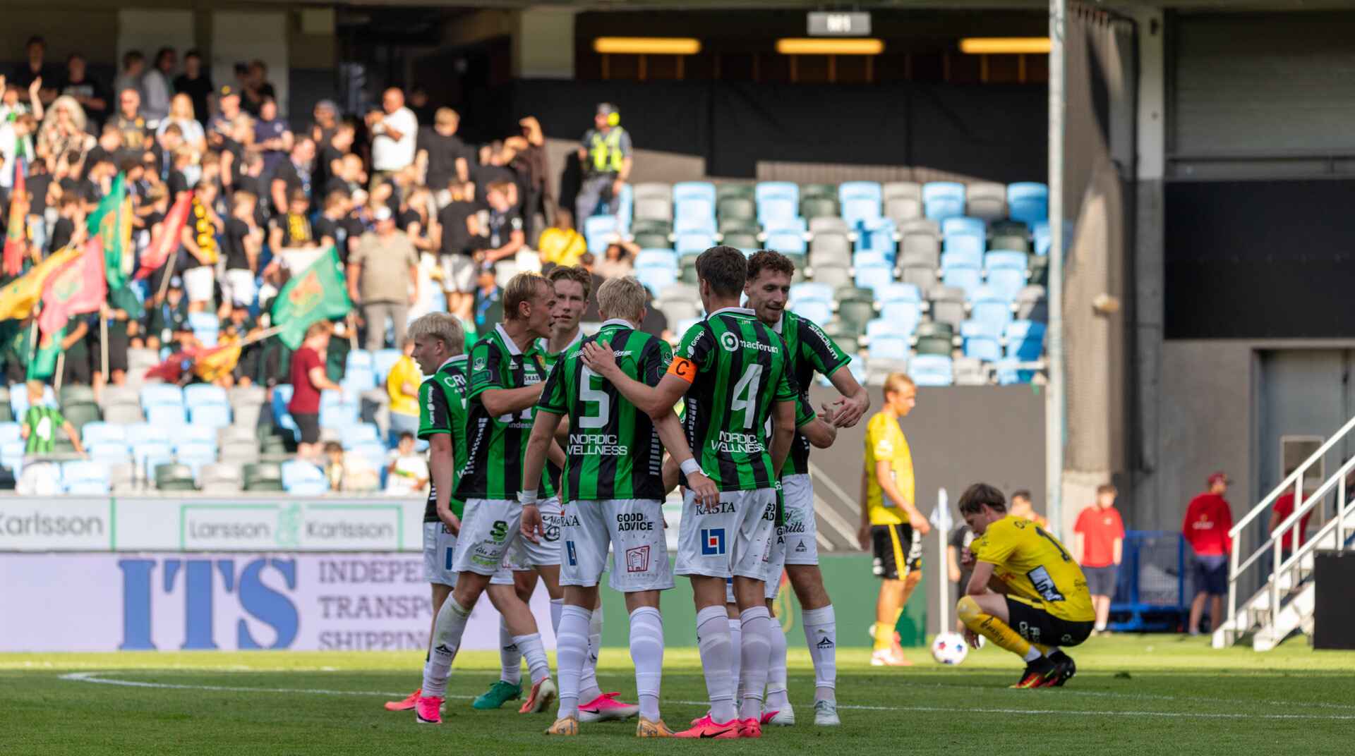 GAIS besegrar IF Elfsborg i Allsvenskan på Gamla Ullevi, Göteborg