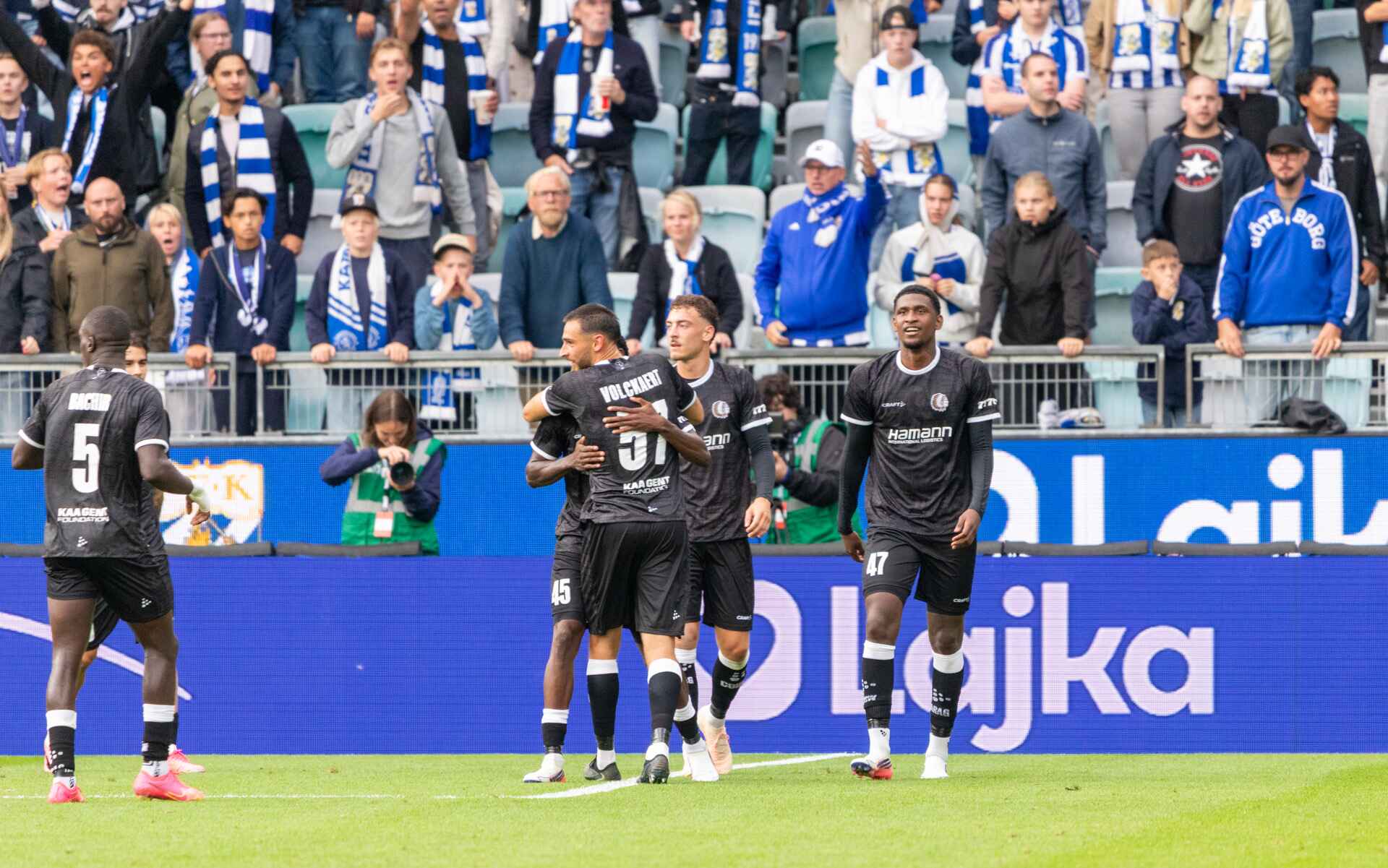 Gent tar segern mot IFK Göteborg i första kvalmatchen till Conference League